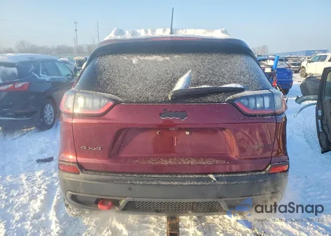 2019 Jeep Cherokee Trailhawk z USA, uszkodzony, nr VIN 1C4PJMBX7KD281626